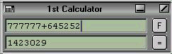 1st Calculator